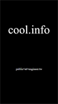 Mobile Screenshot of cool.info